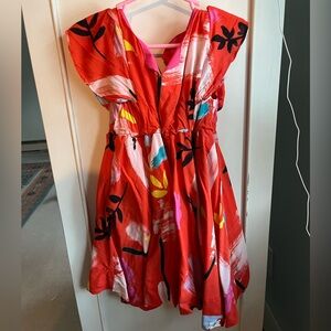 Bijou Sauvage Red Kids Dress